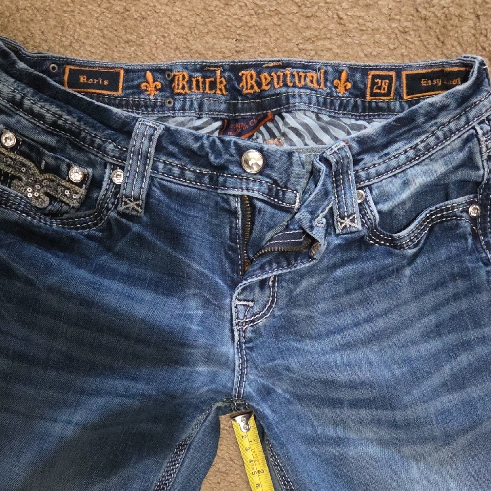 Rock Revival Women's Dark Blue Boot Cut Jeans